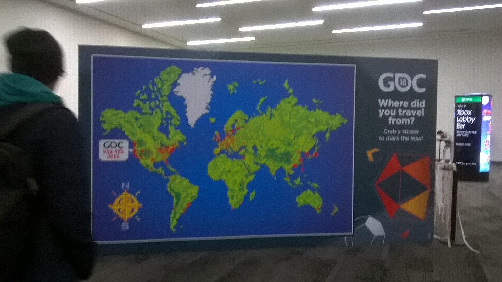 GDC Traveled From Map